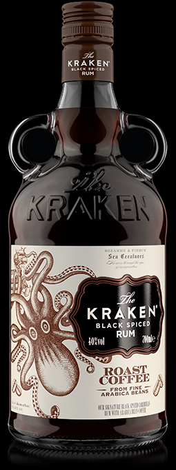 Kraken Roast Coffee Bottle